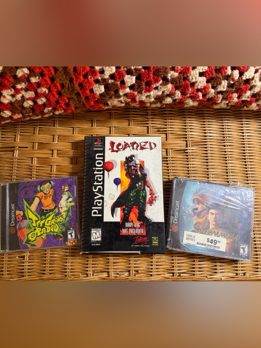 Shenmue, Jet Grind Radio and Loaded